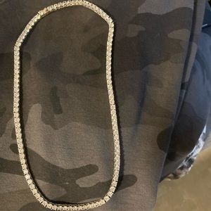 Diamond tennis chain